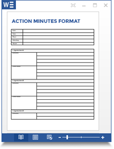 how to take meeting minutes